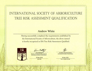 TRAQ - Tree Risk Assessment Qualification - Andy White